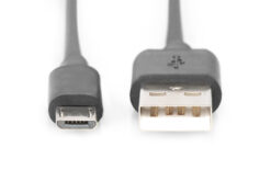 Alternative view of USB-A - Micro-B aansluitkabel, 1m