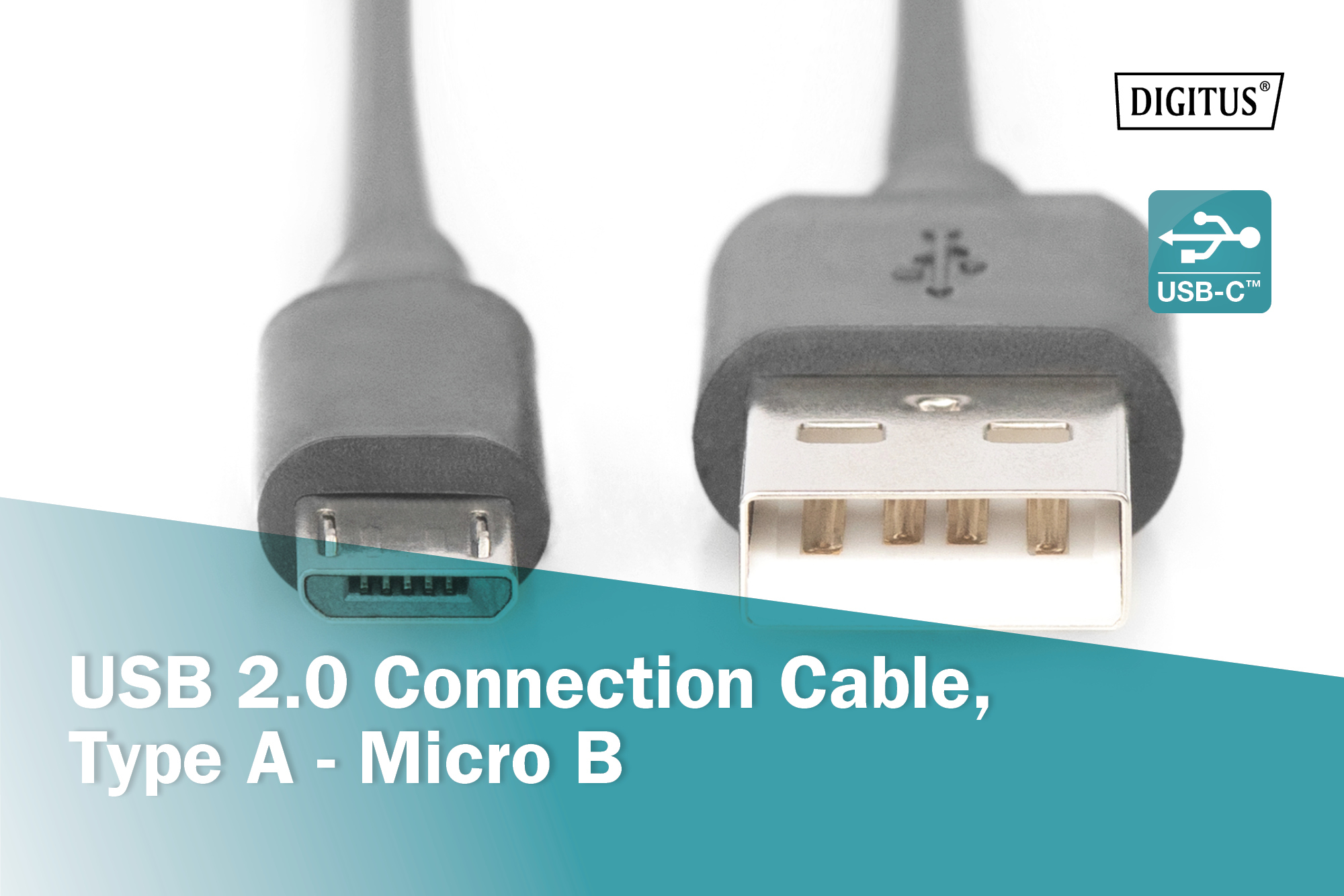 USB-A - Micro-B aansluitkabel, 3m - Afbeelding 5