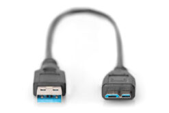 Alternative view of USB-A - Micro-B aansluitkabel, 0,25 m