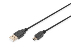 USB-A - Mini-B-aansluitkabel, 1,8 m