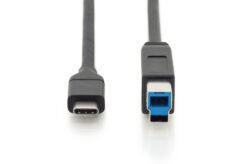 Alternative view of USB-C aansluitkabel, USB-C - USB-B
