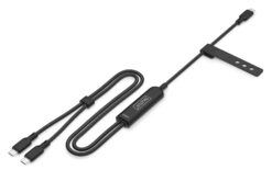 Alternative view of USB-C 2in1 oplaadkabel, 140 W, 1,8 m