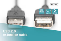 USB-A-verlengkabel, 1,8 m - Afbeelding 5