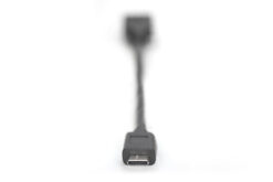 USB-C - USB-A-adapter/-omzetter, OTG, 0,15 m - Afbeelding 4