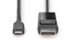 Alternative view of USB Typ C <=> DisplayPort bidirectionele adapterkabel