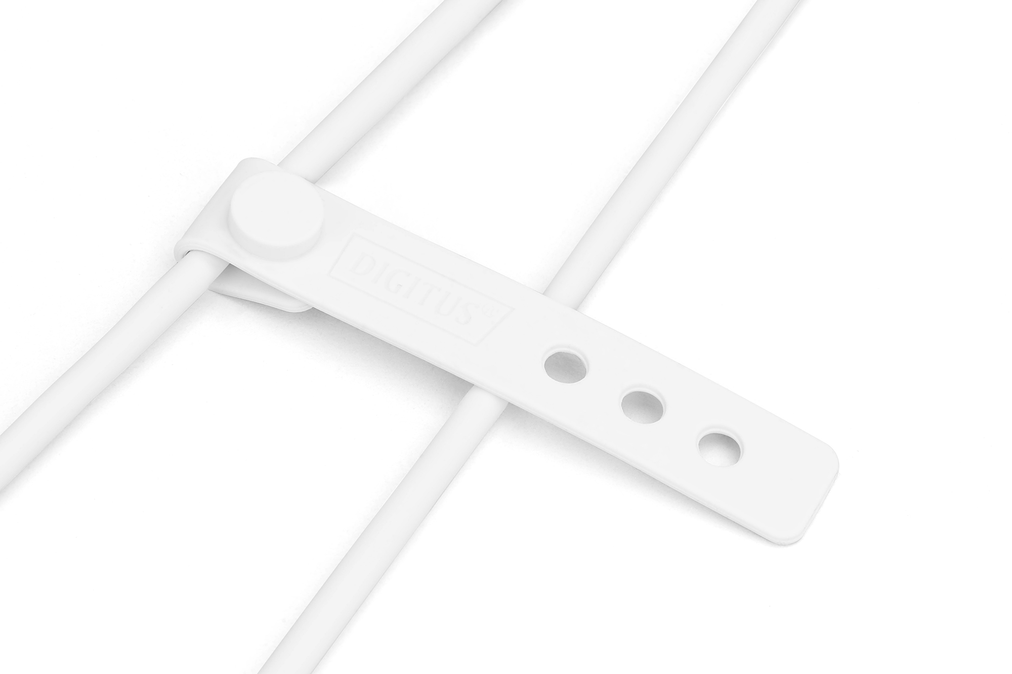 USB-C siliconen aansluitkabel, 1m, wit - Afbeelding 3
