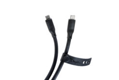 USB siliconenkabel, USB4 versie 2.0, USB 80Gbps, 1,5 m, zwart - Afbeelding 3