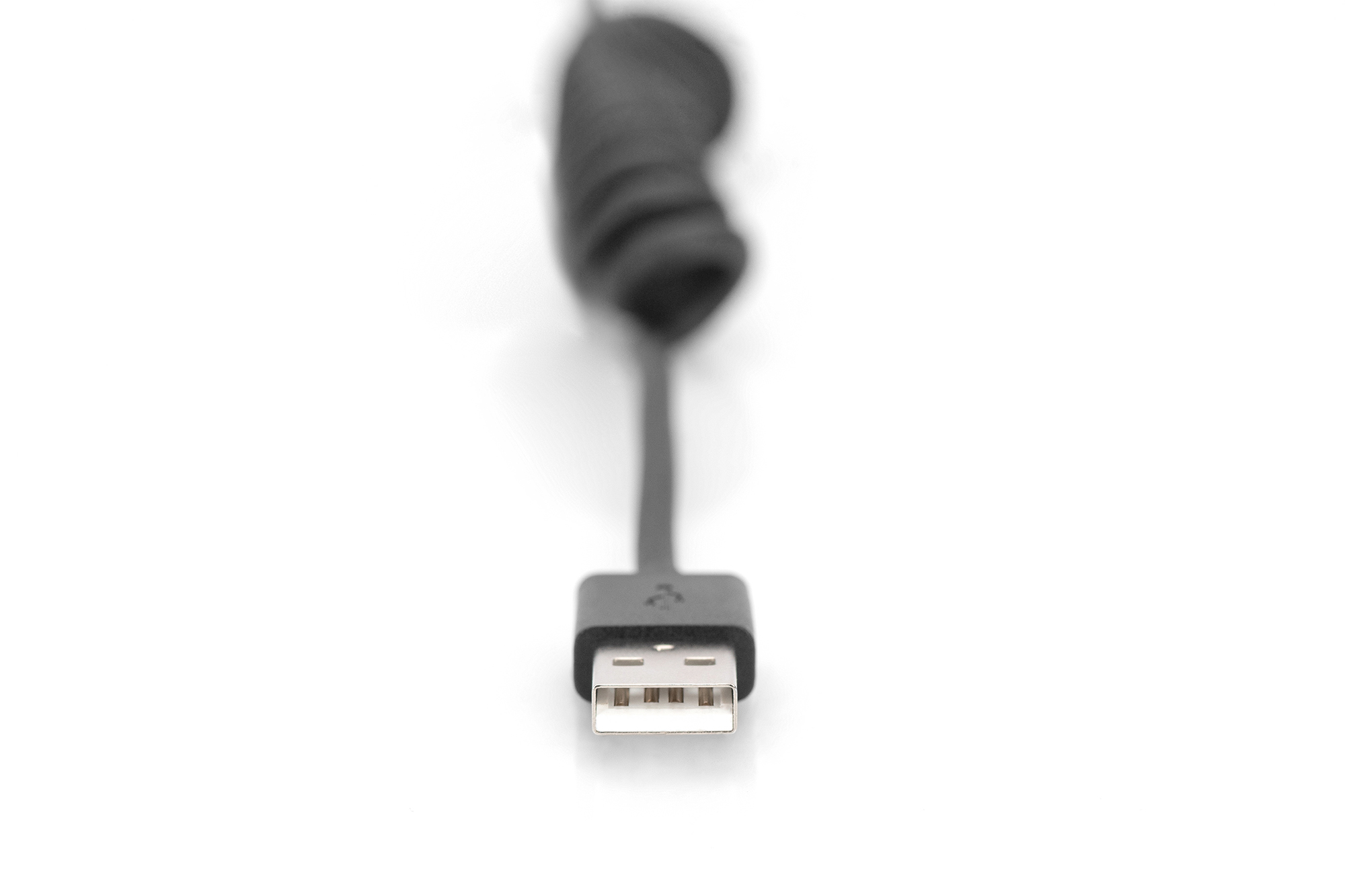 USB-A - USB-C spiraalkabel, 1m - Afbeelding 4