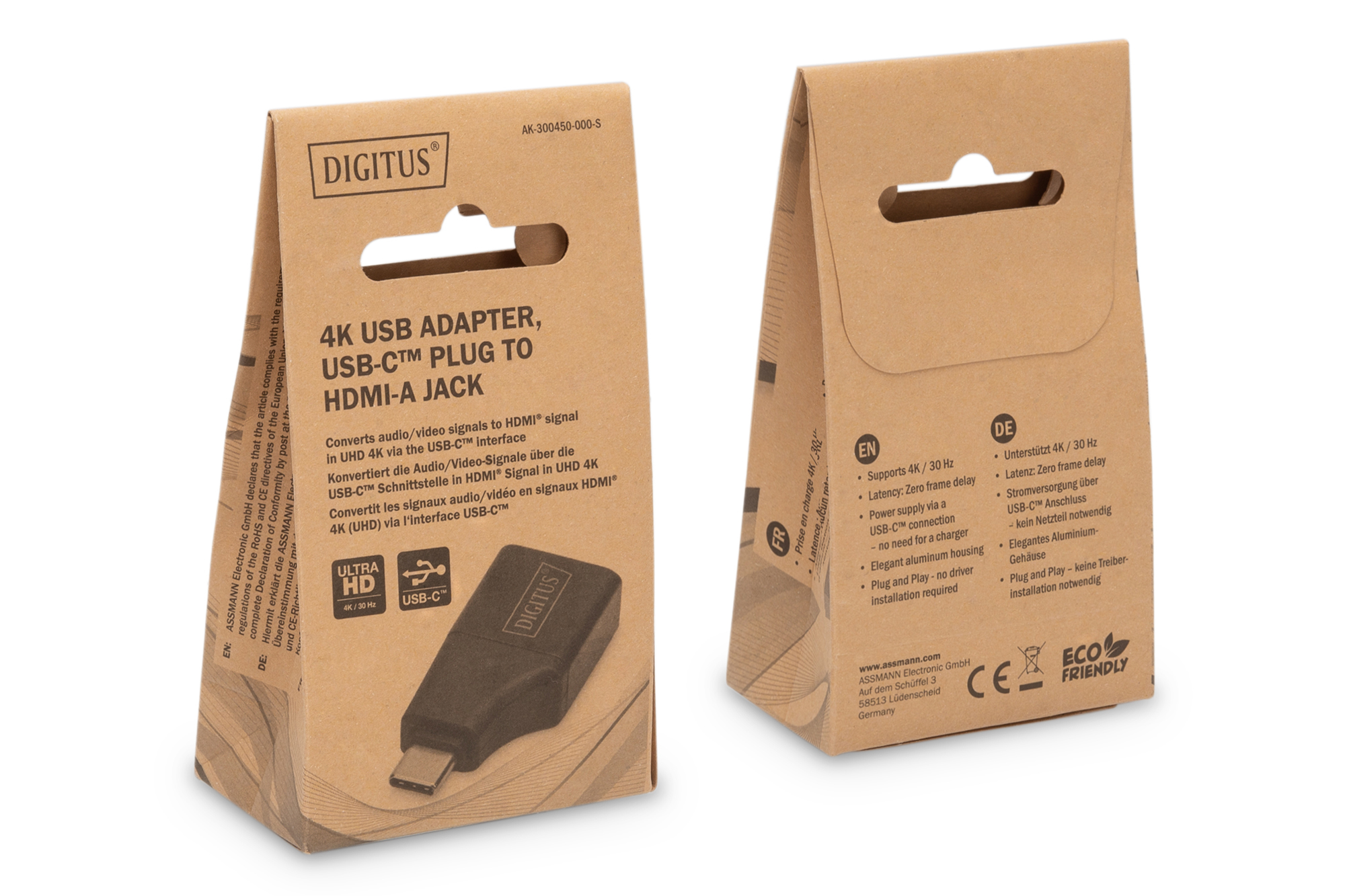 4K USB-adapter, USB-C/connector naar HDMI A/bus - Afbeelding 10