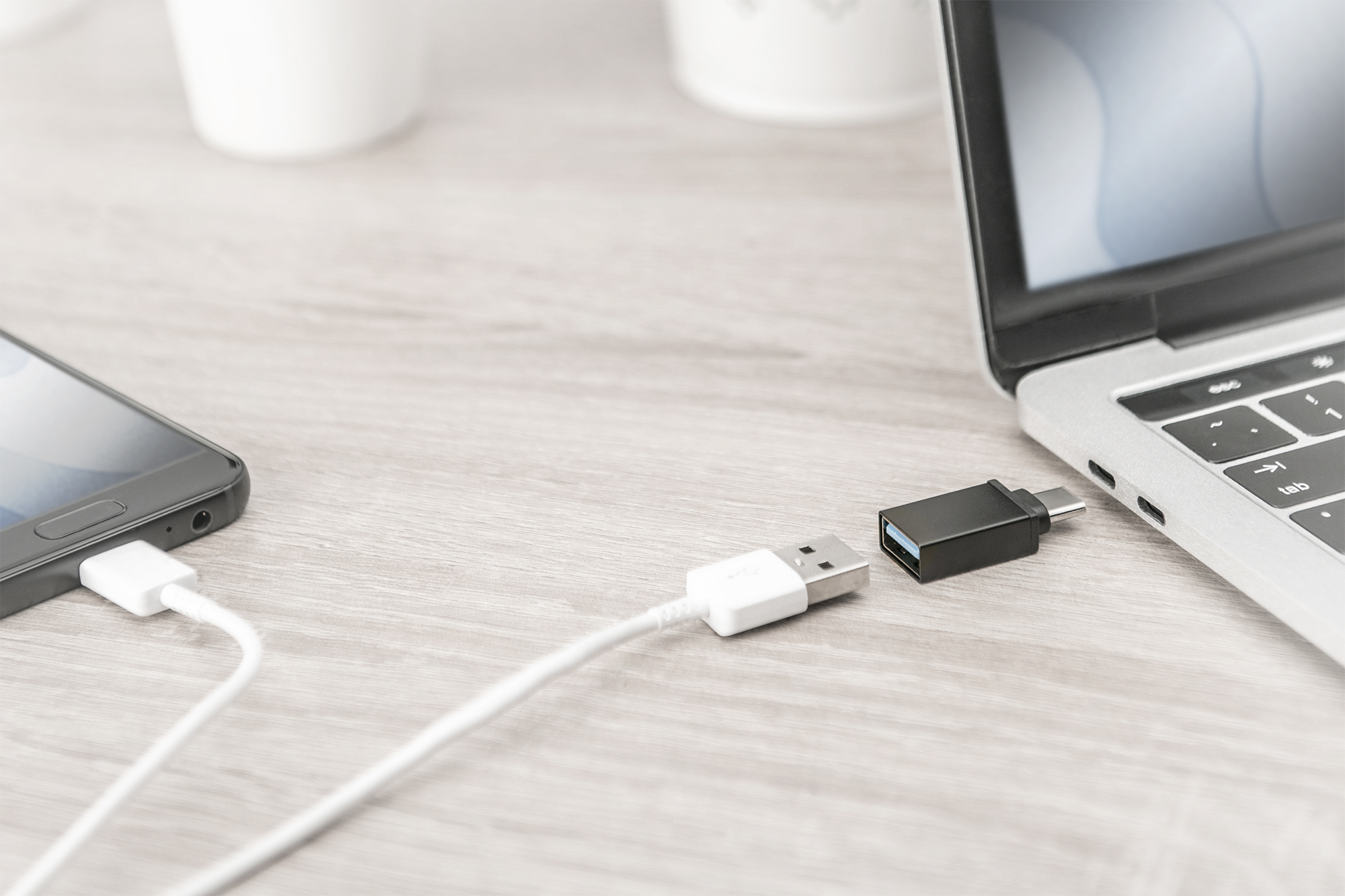 USB-C adapter, USB-C - USB-A - Afbeelding 7