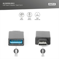 USB-C adapter, USB-C - USB-A - Afbeelding 9