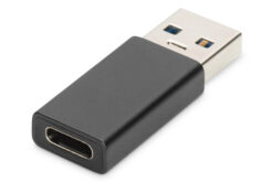 Alternative view of USB-C adapter, USB A - USB-C