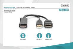 4K HDMI-adapter - HDMI naar DisplayPort - Afbeelding 5