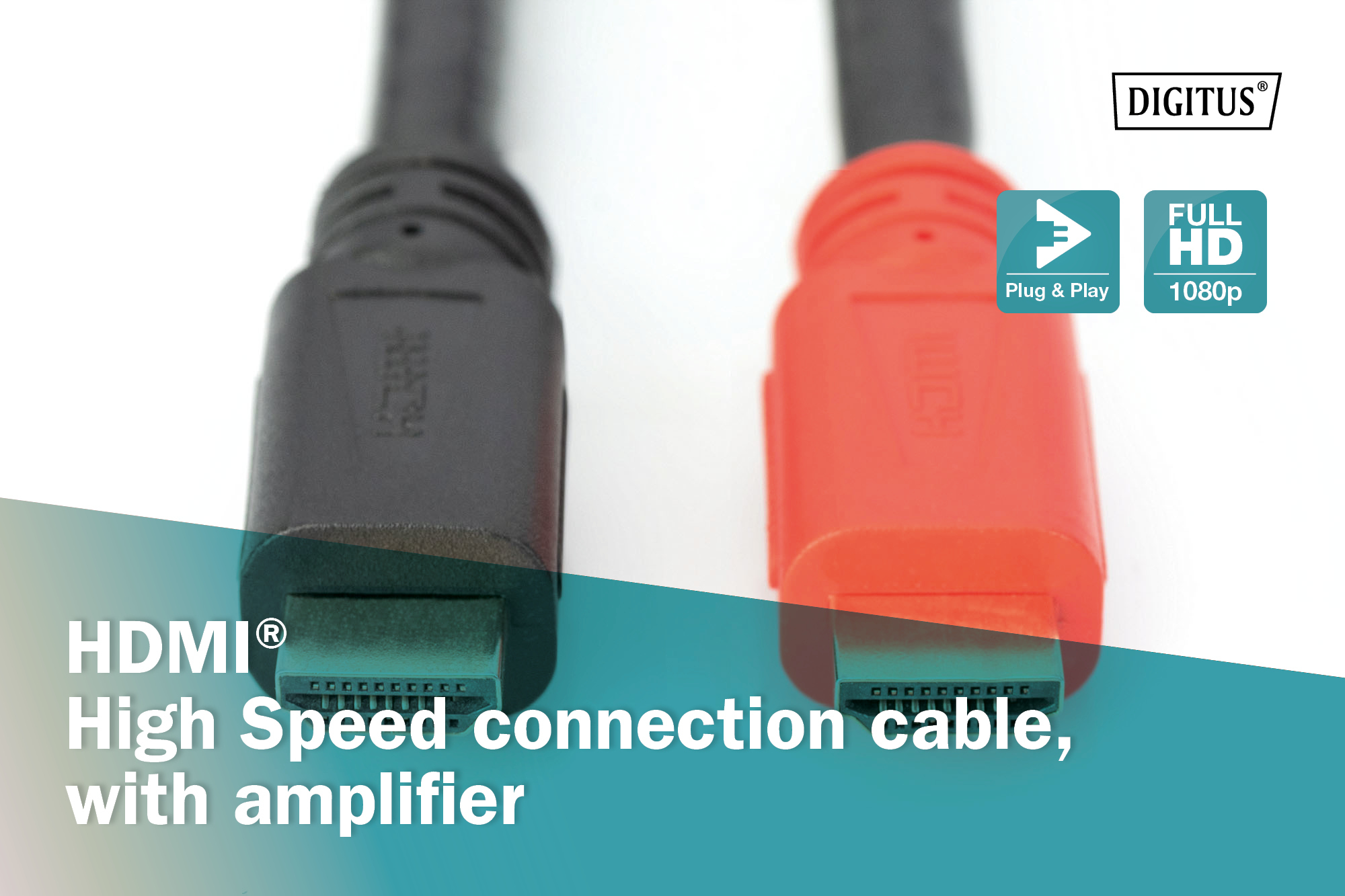 HDMI High Speed verbindingskabel, met versterker - Afbeelding 4