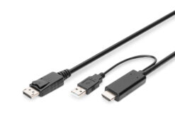 4K HDMI-adapterkabel - HDMI naar DisplayPort