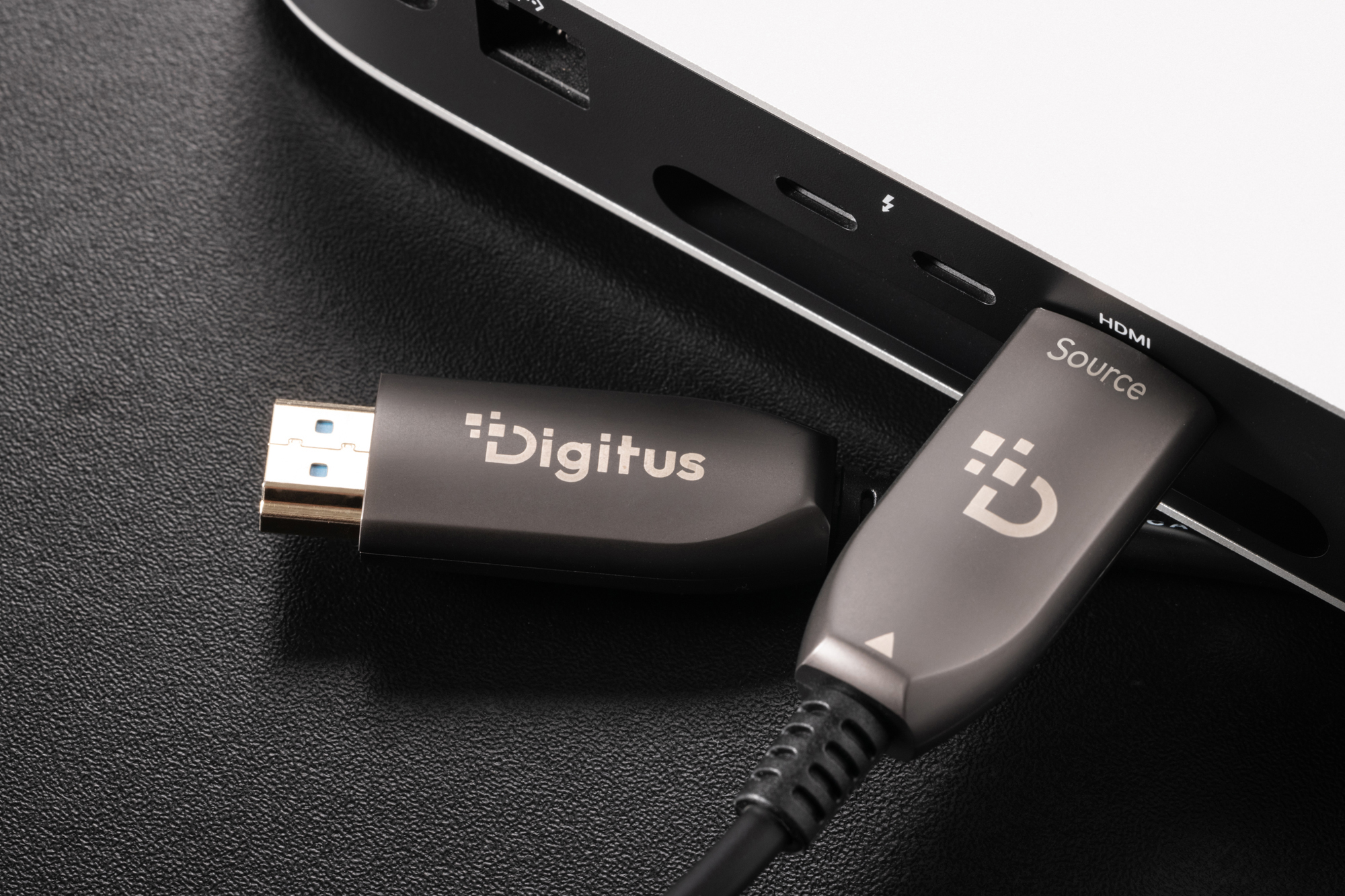 HDMI AOC hybride glasvezelkabel, UHD 8K, 100 m - Afbeelding 3