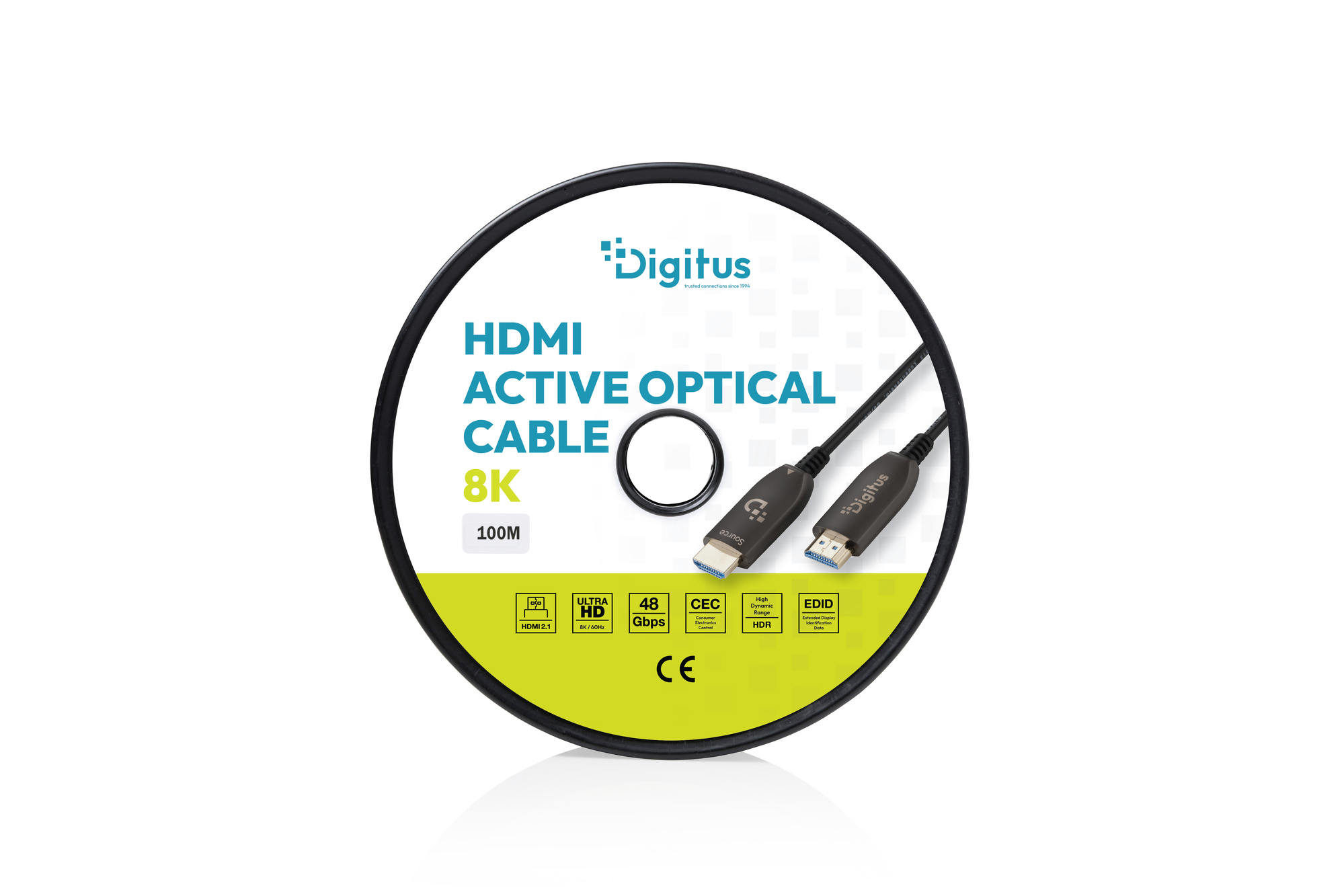HDMI AOC hybride glasvezelkabel, UHD 8K, 100 m - Afbeelding 8