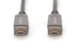 4 K - HDMI AOC hybride glasvezelkabel met 20m afneembare connector - Afbeelding 3