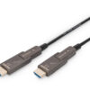 4 K - HDMI AOC hybride glasvezelkabel met 20m afneembare connector
