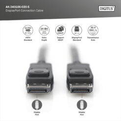 DisplayPort-aansluitkabel, 2m - Afbeelding 5