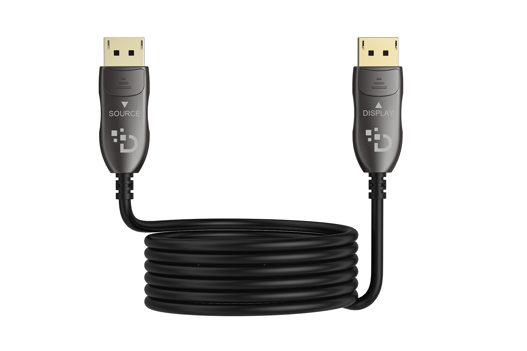 DisplayPort AOC hybride glasvezelkabel, UHD 8K, 15 m - Afbeelding 4