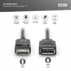 DisplayPort-verlengkabel, DP - Afbeelding 3