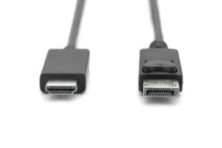 Alternative view of DisplayPort verloopkabel, DP - HDMI type A