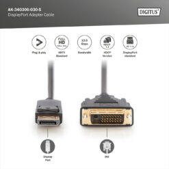 DisplayPort verloopkabel - Afbeelding 4