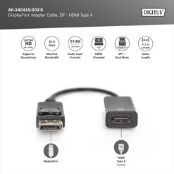 Actieve DisplayPort naar HDMI-verloopkabel - Afbeelding 6
