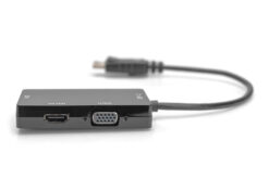 Alternative view of DisplayPort 3 in 1 converterkabel
