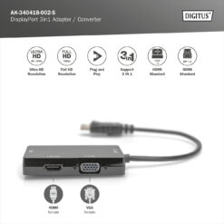 DisplayPort 3 in 1 converterkabel - Afbeelding 7
