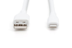 Alternative view of Lightning siliconen aansluitkabel, USB-A - Lightning 0,5m, wit