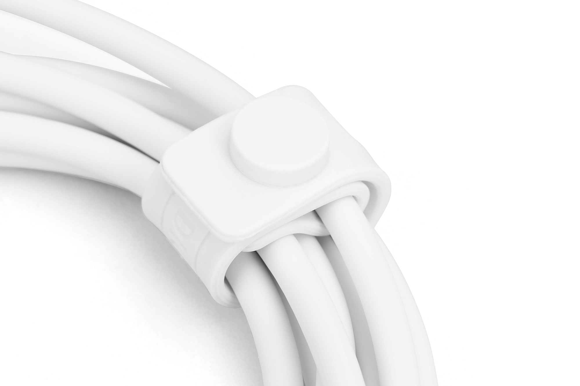 Lightning siliconen aansluitkabel, USB-A - Lightning 0,5m, wit - Afbeelding 4