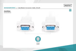 Nul modem-aansluitkabel - Afbeelding 3