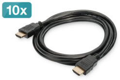 HDMI High Speed met Ethernet aansluitkabel, 10 per pak