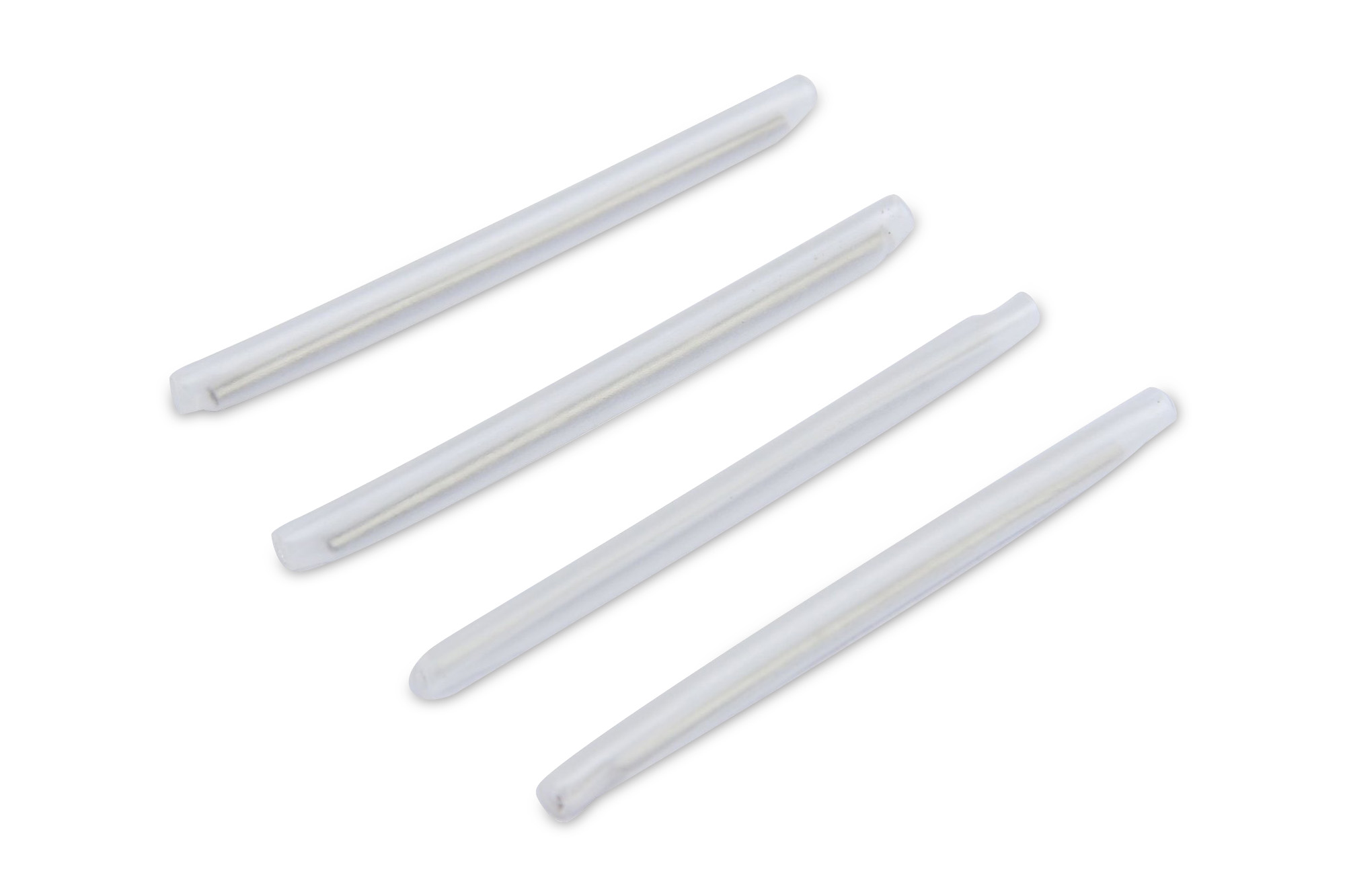 Glasvezel 2 mm krimplasbescherming, 45 mm