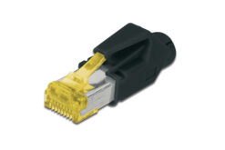 Hirose modulaire stekker TM31 voor ronde kabel, CAT 6A