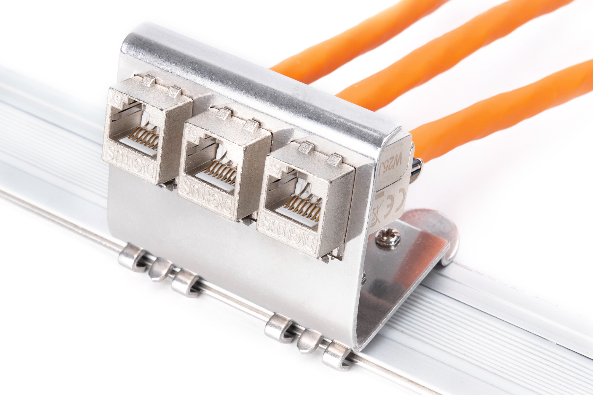 Top-hat railadapter voor 3x Keystone module - Afbeelding 6