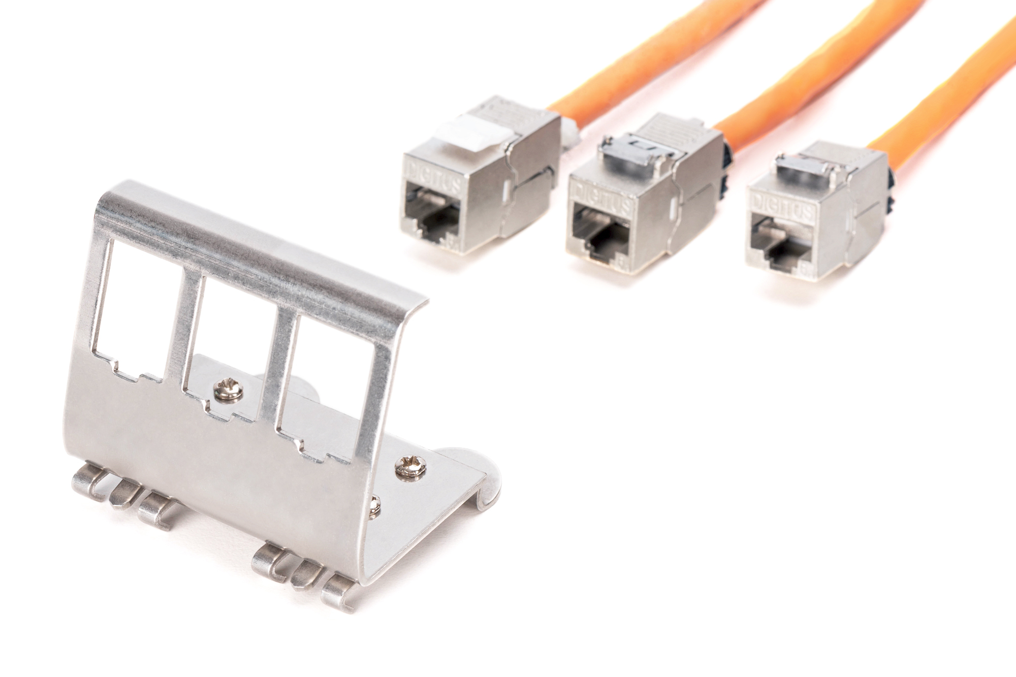 Top-hat railadapter voor 3x Keystone module - Afbeelding 3