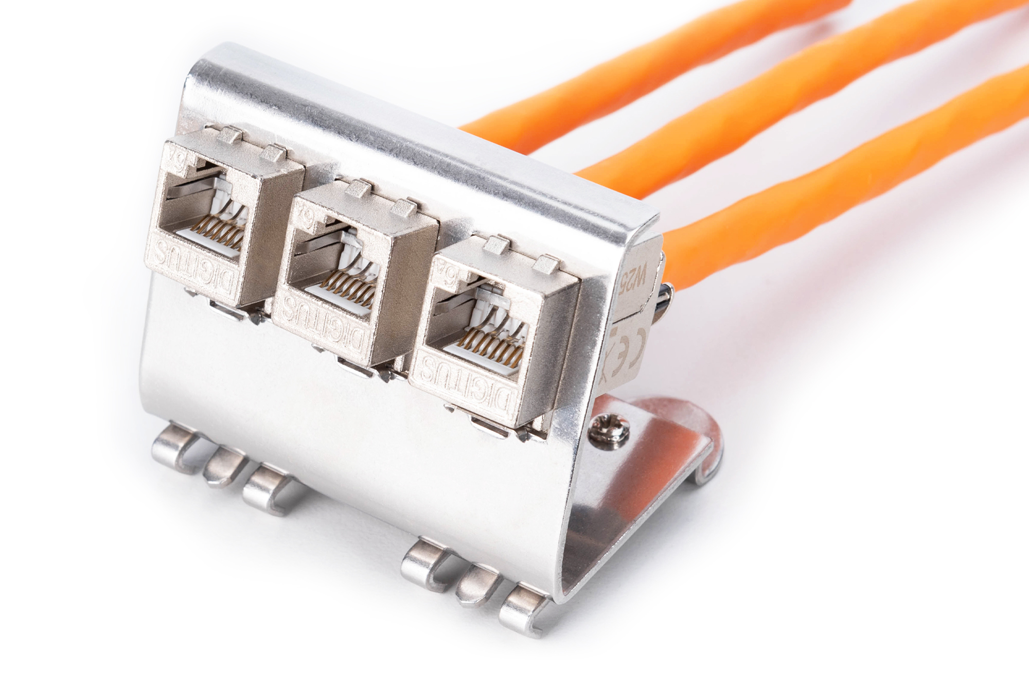 Top-hat railadapter voor 3x Keystone module - Afbeelding 4