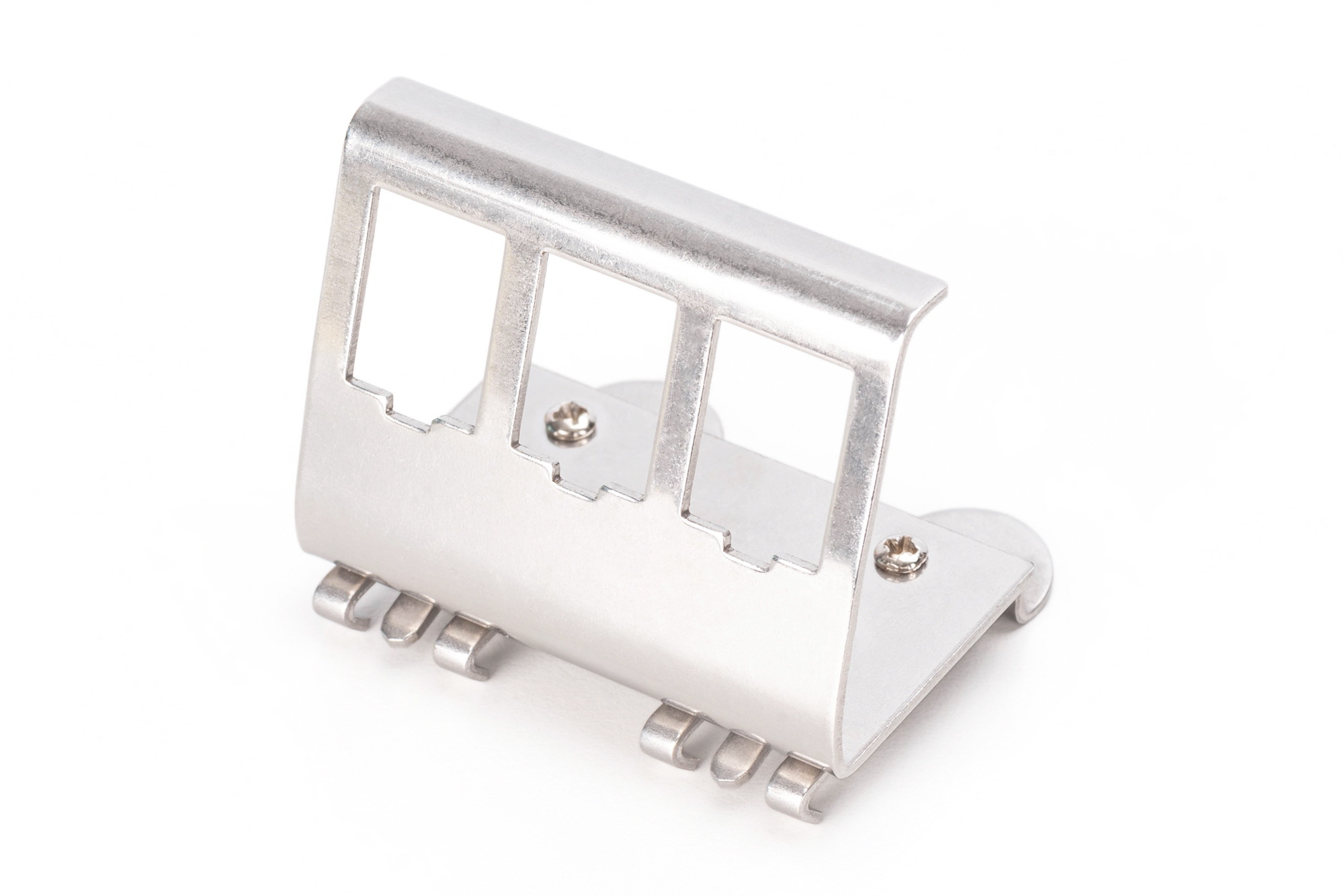 Top-hat railadapter voor 3x Keystone module