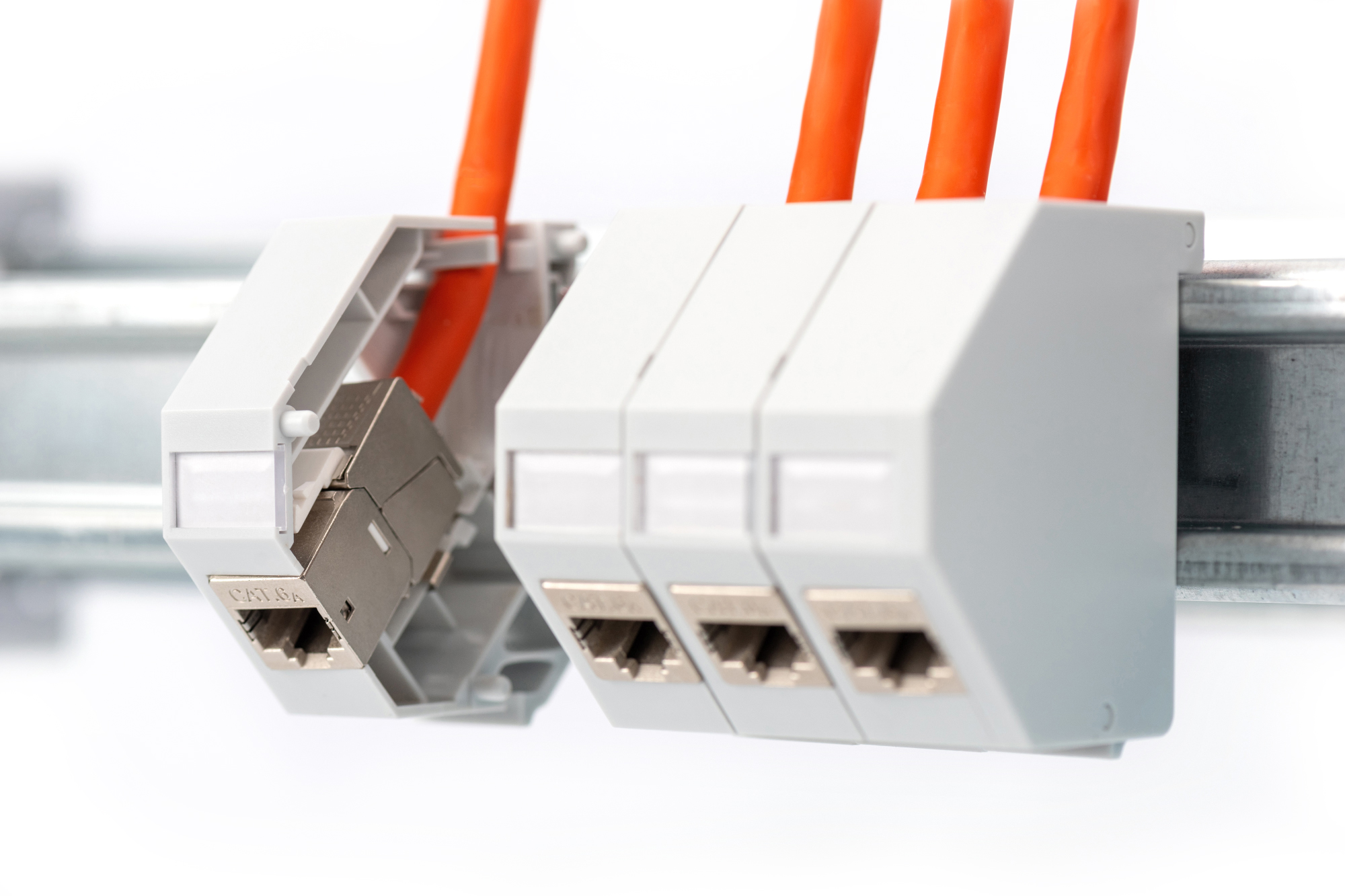 Keystone-behuizing voor montage op DIN-rail, IP20 - Afbeelding 5