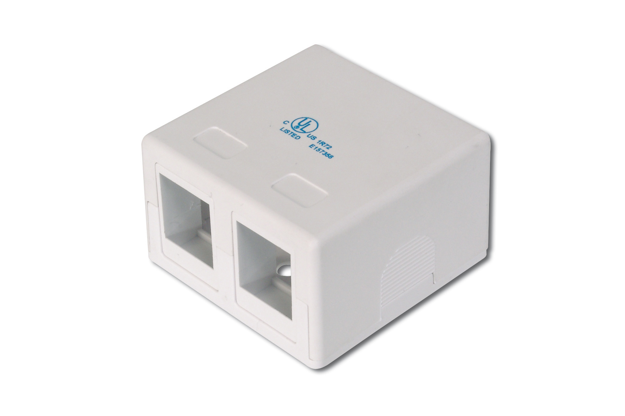 Consoliderings-punt behuizing voor 2x Keystone module