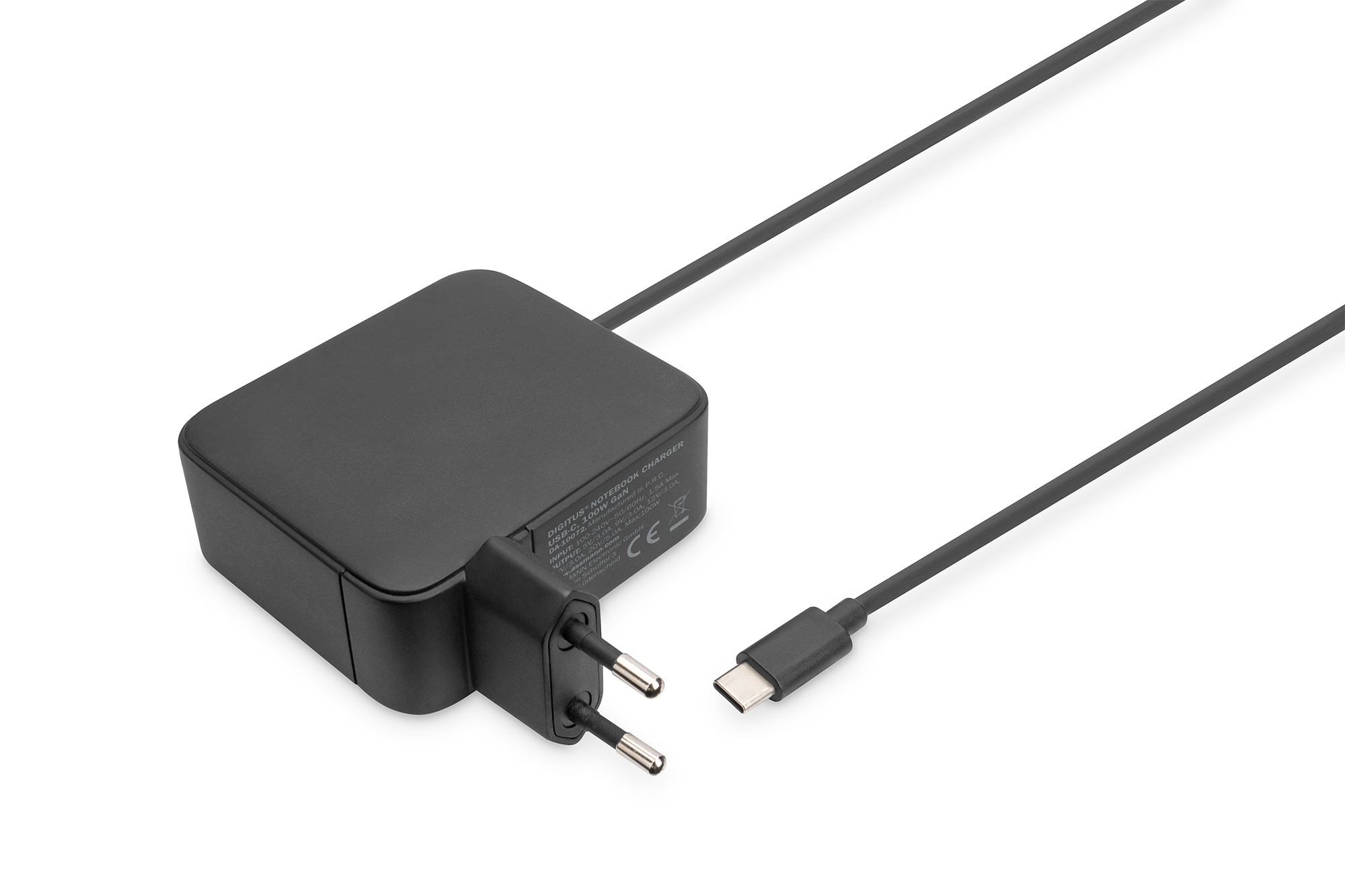 Notebooklader USB-C, 100W GaN