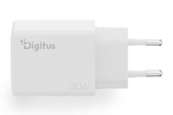 Alternative view of USB GaN-oplader 30 W, 1x USB-C, 1x USB-A