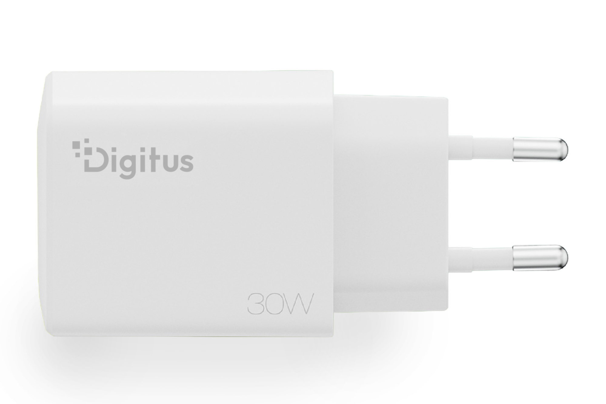 USB GaN-oplader 30 W, 1x USB-C, 1x USB-A - Afbeelding 2
