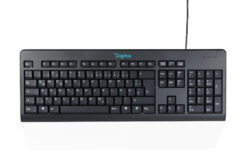 CK10, bedraad toetsenbord, Duitse indeling (QWERTZ), 105 toetsen