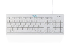 CK10, bedraad toetsenbord, Duitse indeling (QWERTZ), 105 toetsen