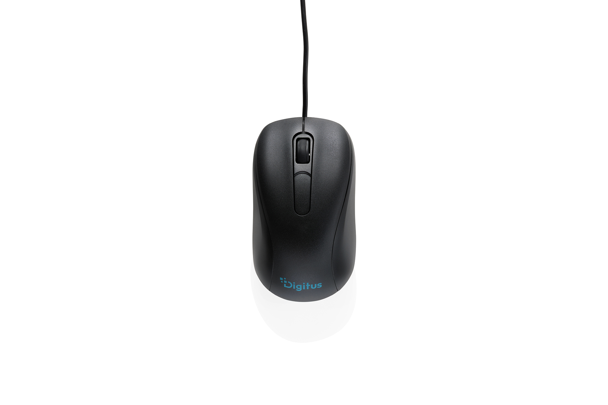 CM10, bedrade muis met 3 knoppen, met scrollwiel, kabellengte 1,9 m, 1000 DPI
