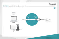 Digitus USB 2.0 actieve verlengkabel - Afbeelding 6
